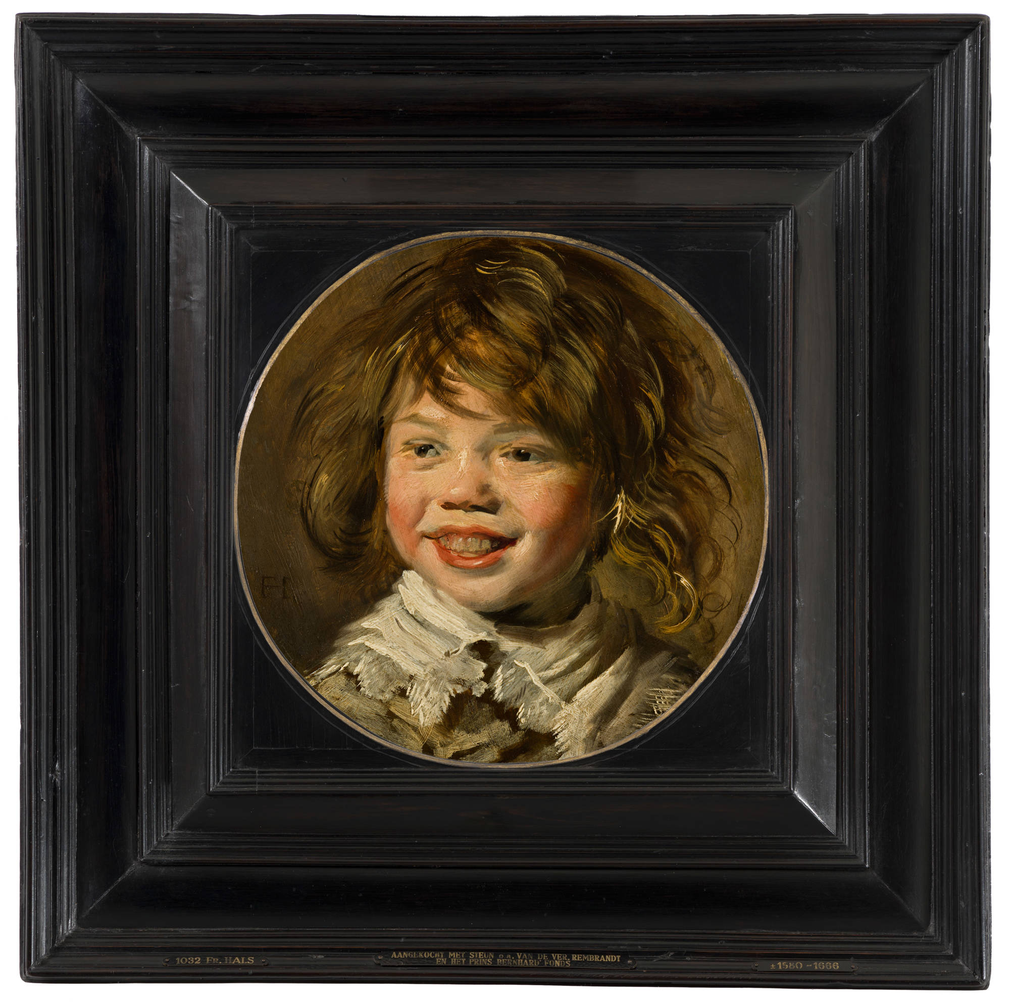 Frans Hals Lachende jongen Laughing Boy
