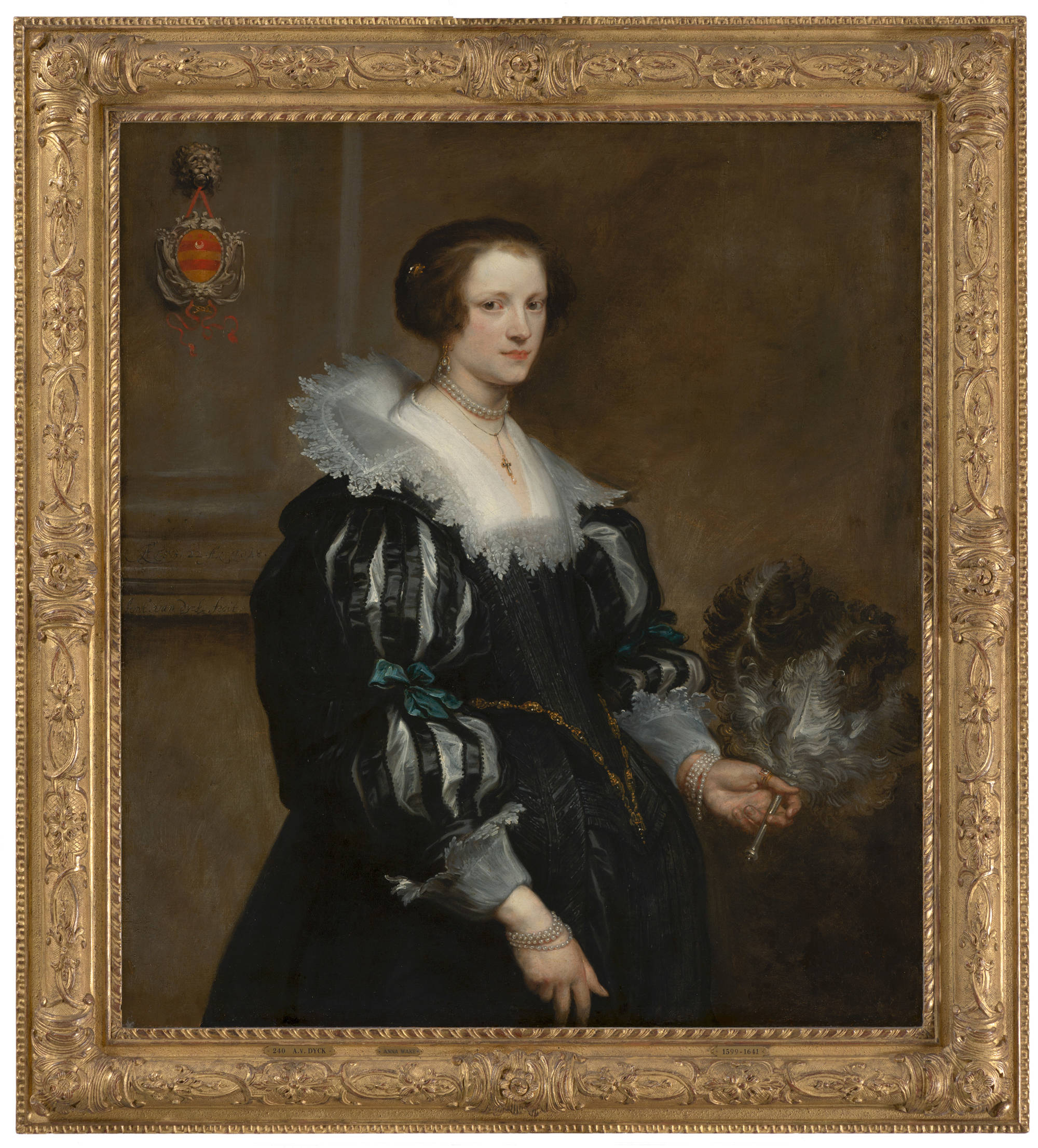 Anthony van Dyck Portret van Anna Wake (1605-voor 1669) Portrait of Anna Wake (1605-before 1669)